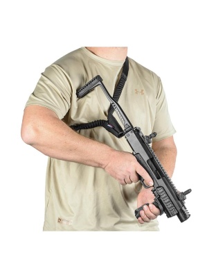 Fab Defense Tactical Single Point Bungee Sling Black