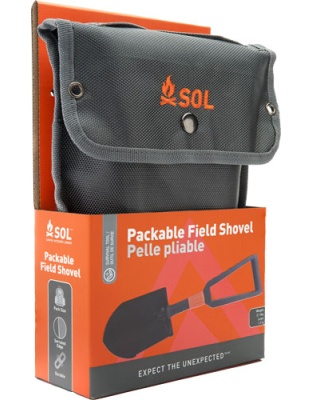 Arb Sol Packable Field Shovel with Saw and Pick Features 2LB