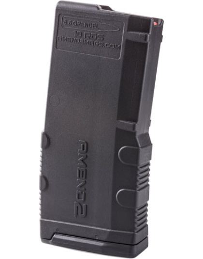AMEND2 Magazine 6.5 Grendal 10 Rounds Polymer Black
