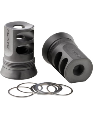 Banish Suppressors 4673 Muzzle Brake 30GOLD/46 5/8X24