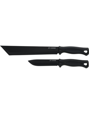 Schrade Knife Machete/Knife Combo 2 Sheaths Promo Q4 26'