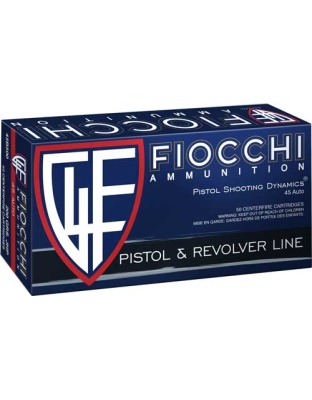 Fiocchi 45 Automatic Colt Pistol 200 Grain Jacketed Hollow Point 50 Rounds 10 Boxes per Case