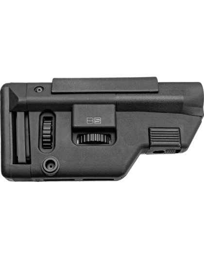 B5 Systems Precision Stock Collapsible Long Black