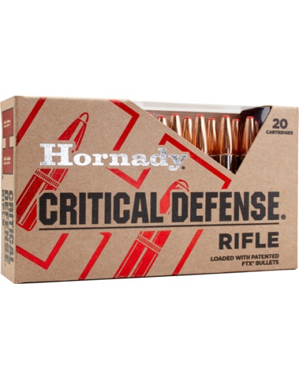 Hornady Critical Defense 30 Carbine 110 Grain Ftx 25 Rounds 10 Boxes per Case
