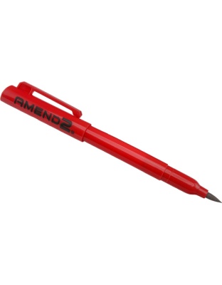AMEND2 G10 Red Self Defense Tool G10 Core Metal Free