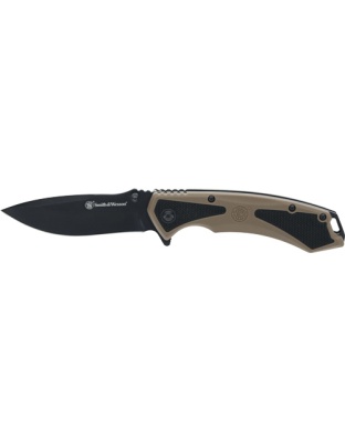 Smith & Wesson Knife Extreme Ops Spring Ast 3.25" Black/Poly Grip