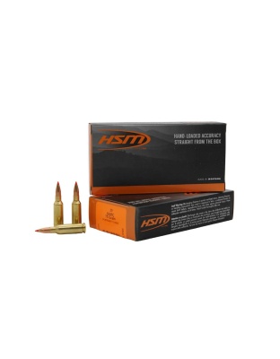 HSM Varmint Rifle Ammunition 6mm ARC 75gr V-Max PT 3035 fps 20/ct