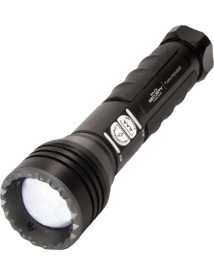 Police Security Flashlights Long Throw Flashlight Twin Power 1/4 Mile Beam