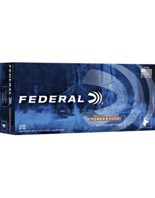 Federal Power-Shok 400 Legend 210 Grain Sp 20 Rounds 10 Boxes per Case