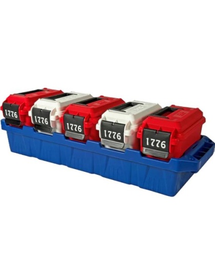 Mtm 5 Mini Ammo Cans with Custom Tray America 250 Edtn
