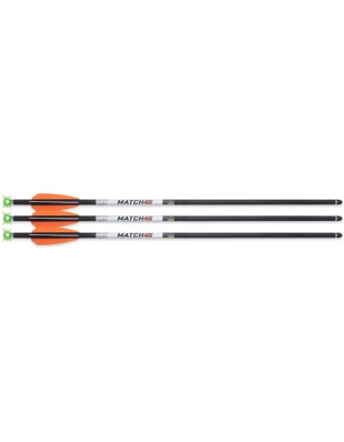 Ten Point Wicked Ridge Xbow Arrow Match 400 20" Alpha Blaze 3-Pack