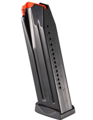 Hk Magazine VP9A1 F/X/VP9/P30 9 mm 17 Rounds Black Steel