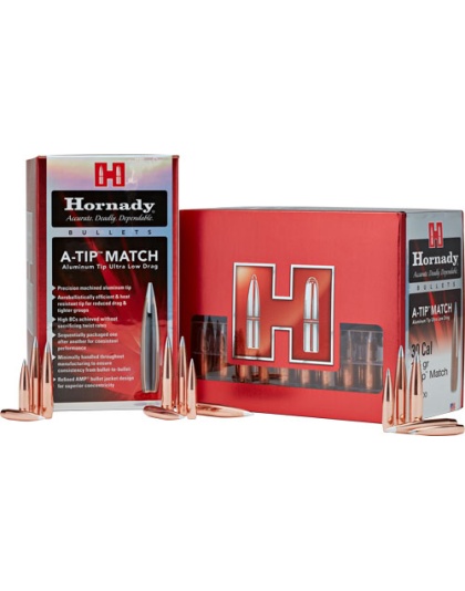 Hornady Bullets 375 Caliber .375 390 Grain A-Tip 25 Count