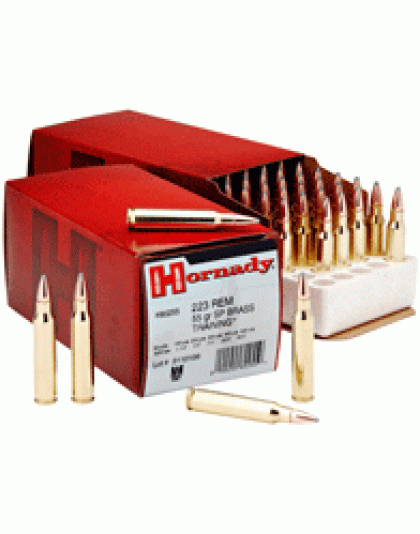 Hornady 223 Rem 55 Grain Soft Point 50 Rounds 10 Boxes per Case