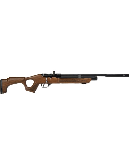 Hatsan Airguns Flash Qe.22 Pcp 1120 Feet Per Second Walnut/Blued with 2 Mags