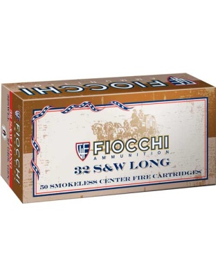 Fiocchi 32 Smith & Wesson Long 97 Grain Full Metal Jacket 50 Rounds 20 Boxes per Case