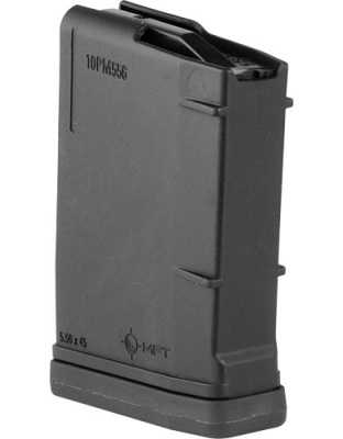 Mission First Tactical Magazine AR-15 5.56X45MM 223 Rem 10 Rounds Black Polymer