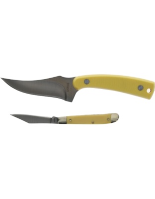 Old Timer Knife Sharpfinger Yellow Combo Promo Q4 26'