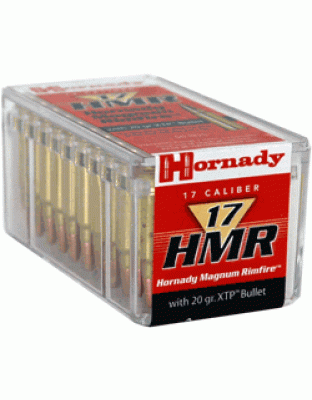 Hornady 17HMR 20 Grain XTP 2375 Feet Per Second 50 Rounds 40 Boxes per Case