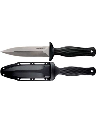 Cold Steel Counter Tactical I 5" Boot/Belt Knife Spear Point