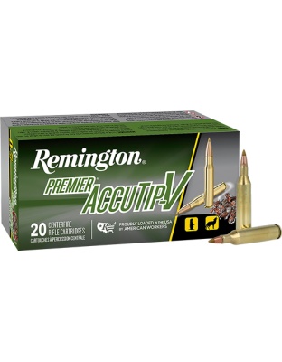 Remington 17 Rem 20 Grain Accu-Tip Boat Tail 20 Rounds