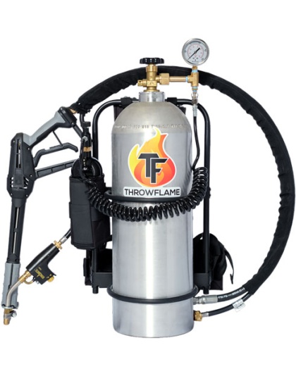 Throwflame X 15 Flamethrower Brushed Aluminum