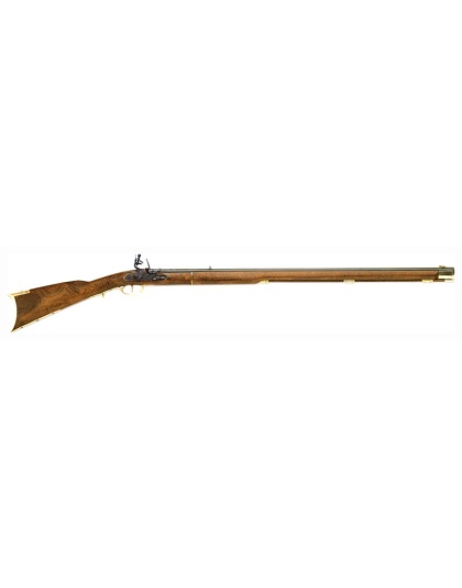 Traditions Kentucky Rifle 50 Caliber Flintlock 33.5" Blued/Hrwd