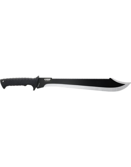 Schrade Knife Decimate Sawback Machete 14.5" Stainless Steel/Black