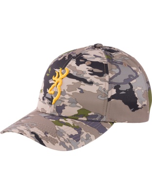 Browning Rimfire Cap Buckmark Logo Ovix Camo Velcro