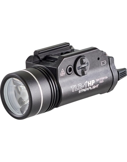 Streamlight TLR-1 Hollow Point Gun Light with Rail Mount White LED Black