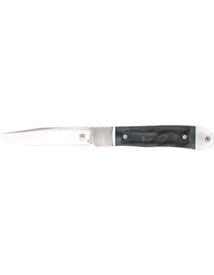 Cobratec Knives Trapper Hidden Release 3.18" Black Bne Scales