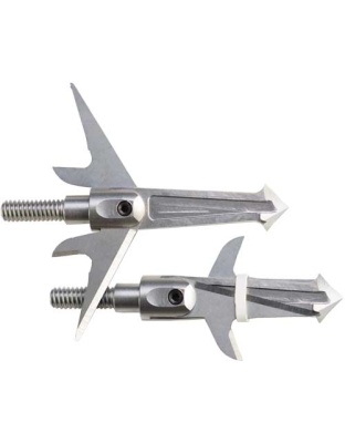 Swhacker Broadhead Levi Morgan 2-Blade 125 Grain 1.75" Cut 3-Pack