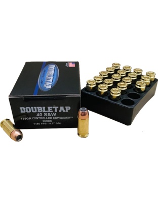 Doubletap 40&W 135 Grain Controlld Expansion 20 Rounds