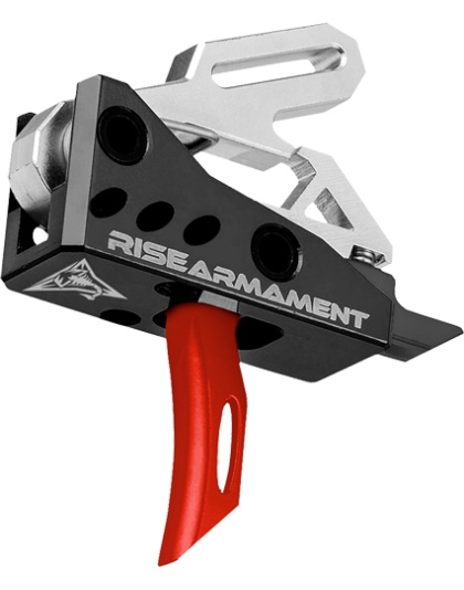 Rise Armament Advanced Performance 3.5LB Skeletonized AR-15 Red