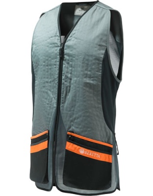 Beretta Men's S.pigeon Vest Large Grey/Orange