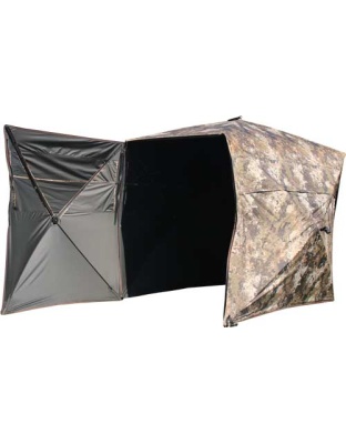 Muddy Ground Blind the Garage 64.5"W X 88"L X 67"T Camo