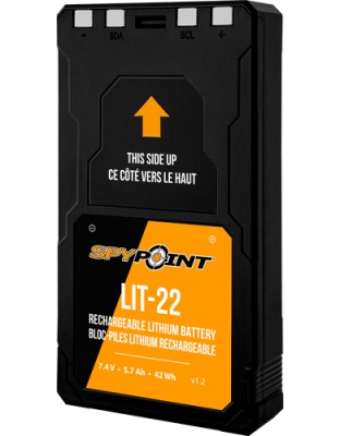 Spypoint Lithium Battery Pack Lit-22 7.4 Volt