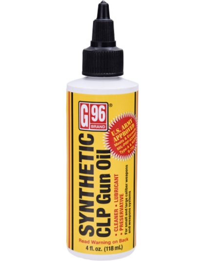 G96 Products Case Lot of 12 Synthetic Clp Gun Oil 4 Ounce Bottle