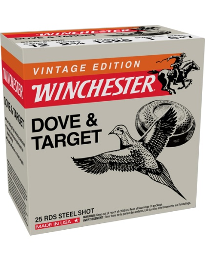 Winchester Ammunition Dove & Target 12 Gauge 2.75" 1325 Feet Per Second #6&7 100 Rounds