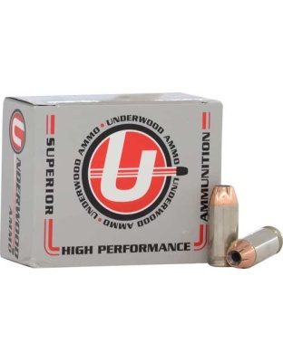 Underwood Ammo 460 Rowland 230 Grain Jacketed Hollow Point 20 Rounds 10 Boxes per Case