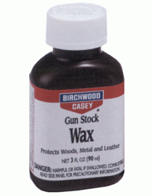 Birchwood Casey B/C Gun Stock Wax 3 Ounce. Bottle