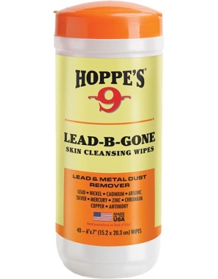 Hoppes Lead B Gone Hand Wipes
