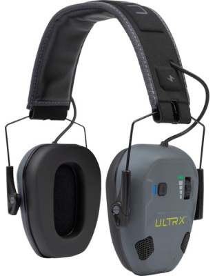 Allen Ultrx Bionic Fuse Ion E-Muff Bluetooth Earmuff 22db Slate