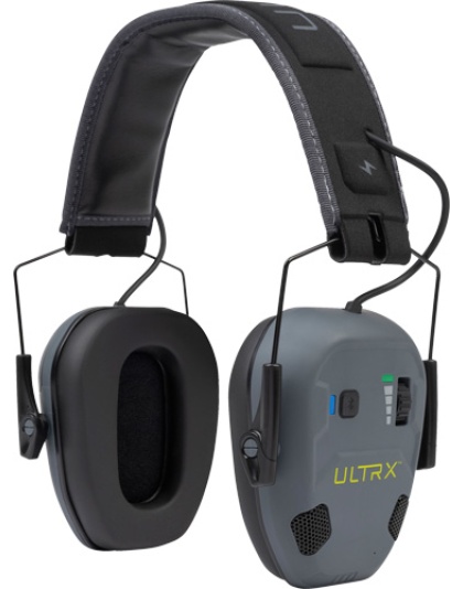 Allen Ultrx Bionic Fuse Ion E-Muff Bluetooth Earmuff 22db Slate