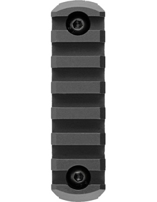 Armaspec Picatinny Rail Covers M-Loc 7 Slot Black