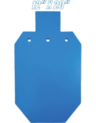 Bash Target Supply AR500 Silhouette Two-Third Size 12"X20"-1/2"