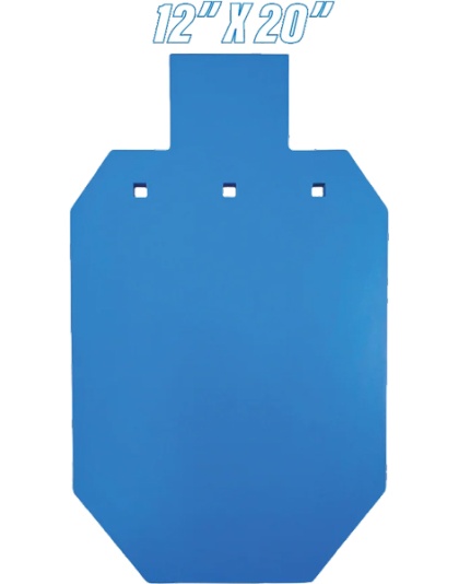 Bash Target Supply AR500 Silhouette Two-Third Size 12"X20"-1/2"