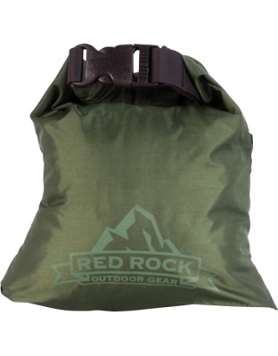 Red Rock Gear Roll Top Dry Bag 1 Liter Waterproof Od Green