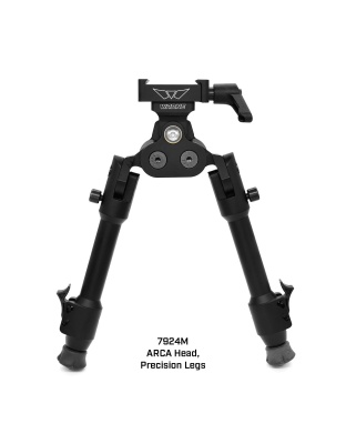 Warne Skyline Pro Bipod - ARCA Mount Precision Legs
