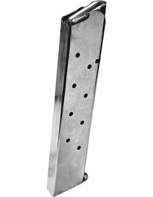 Metalform Magazines 1911 Government .45 Automatic Colt Pistol 10 Rounds Stainless Steel